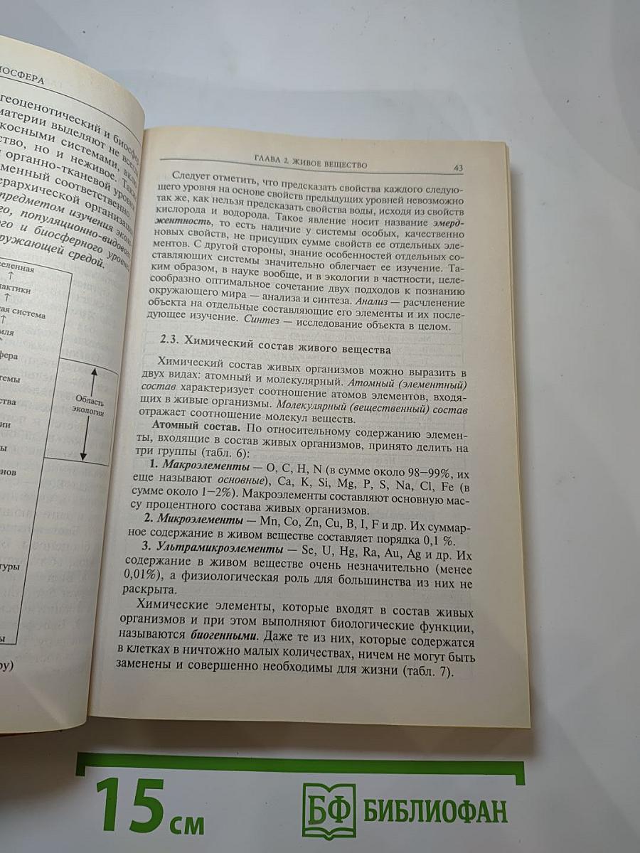 Экология. Учебное пособие