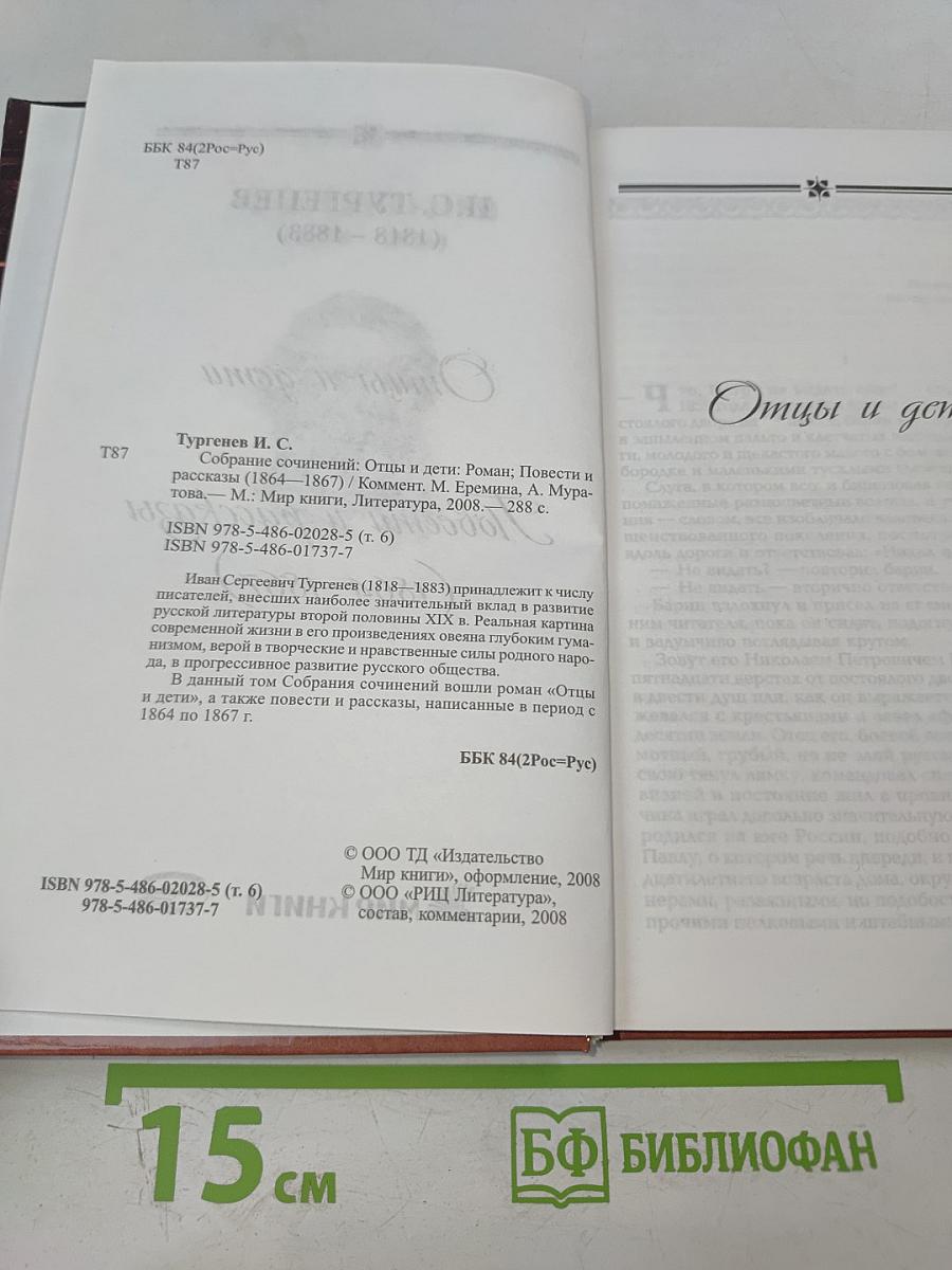 Отцы и дети. Повести и рассказы (1864-1867)