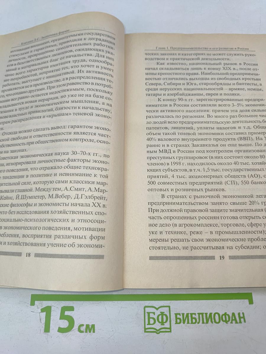 Экономика фирмы. Учебное пособие