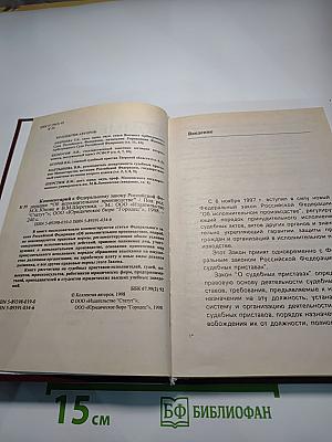 Комментарий к Федеральному Закону Российской Федерации "Об исполнительном производстве"