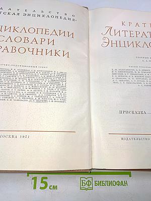 Краткая литературная энциклопедия. Том 6