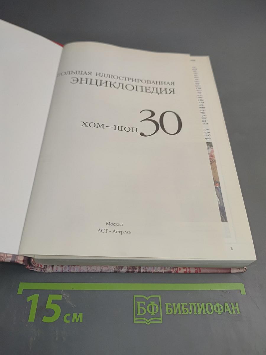Большая иллюстрированная энциклопедия. Том 30: Хом-шоп