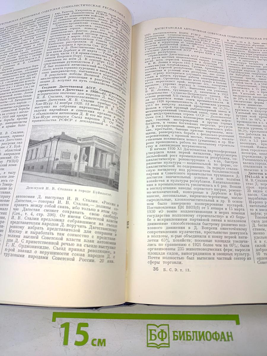 Большая Советская Энциклопедия. Том 13: Гроза – Демос