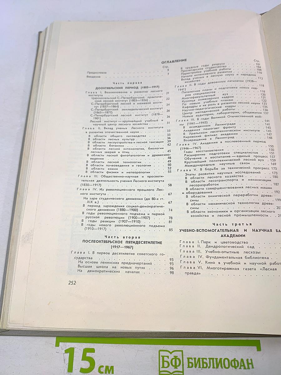 Крупнейший лесной вуз ссср