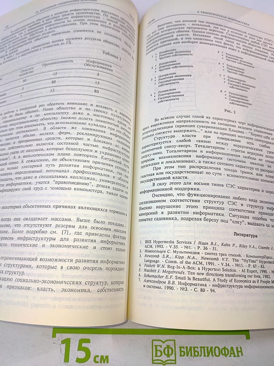 I Санкт-Петербургская международная конференция Региональная информатика РИ-92. Избранные труды
