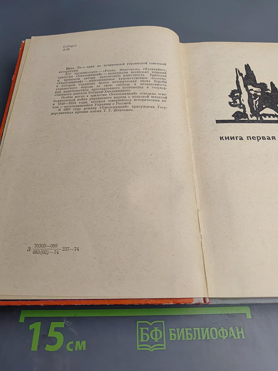 Хмельницкий. Книга первая