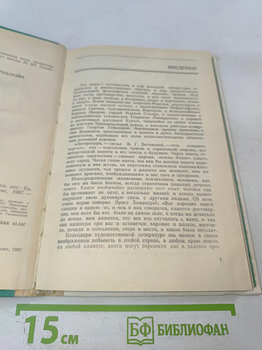 От «Фауста» до наших дней. Из истории немецкой литературы. Книга для учащихся старших классов.
