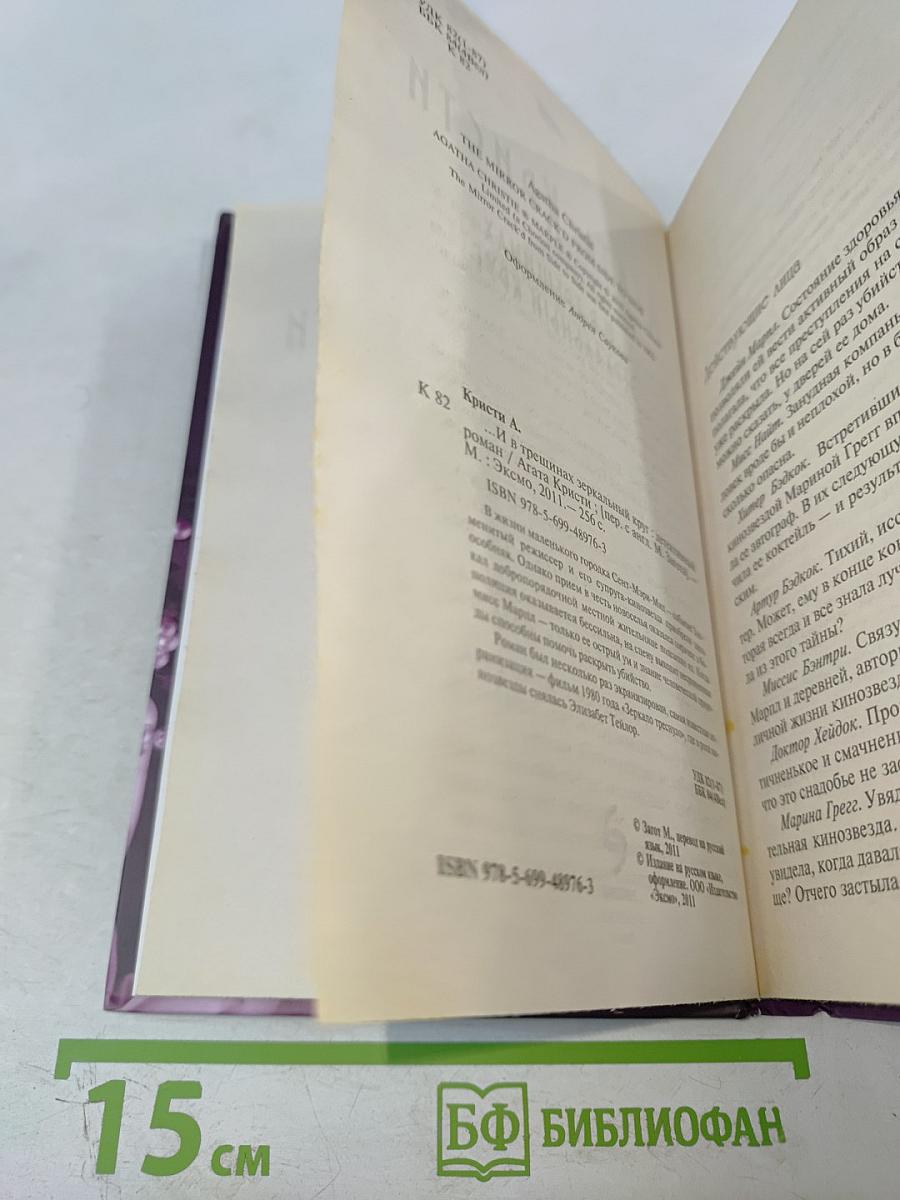 ...И в трещинах зеркальный круг