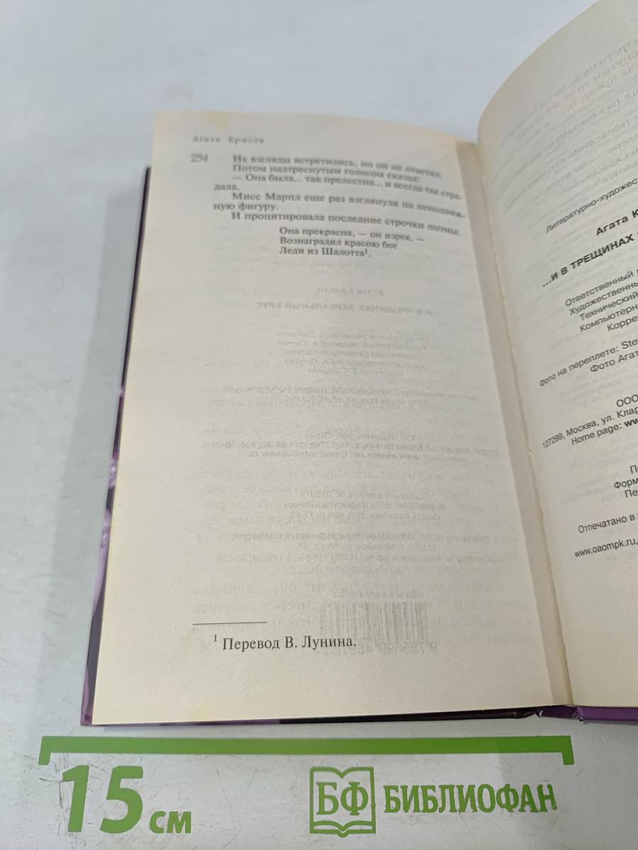 ...И в трещинах зеркальный круг