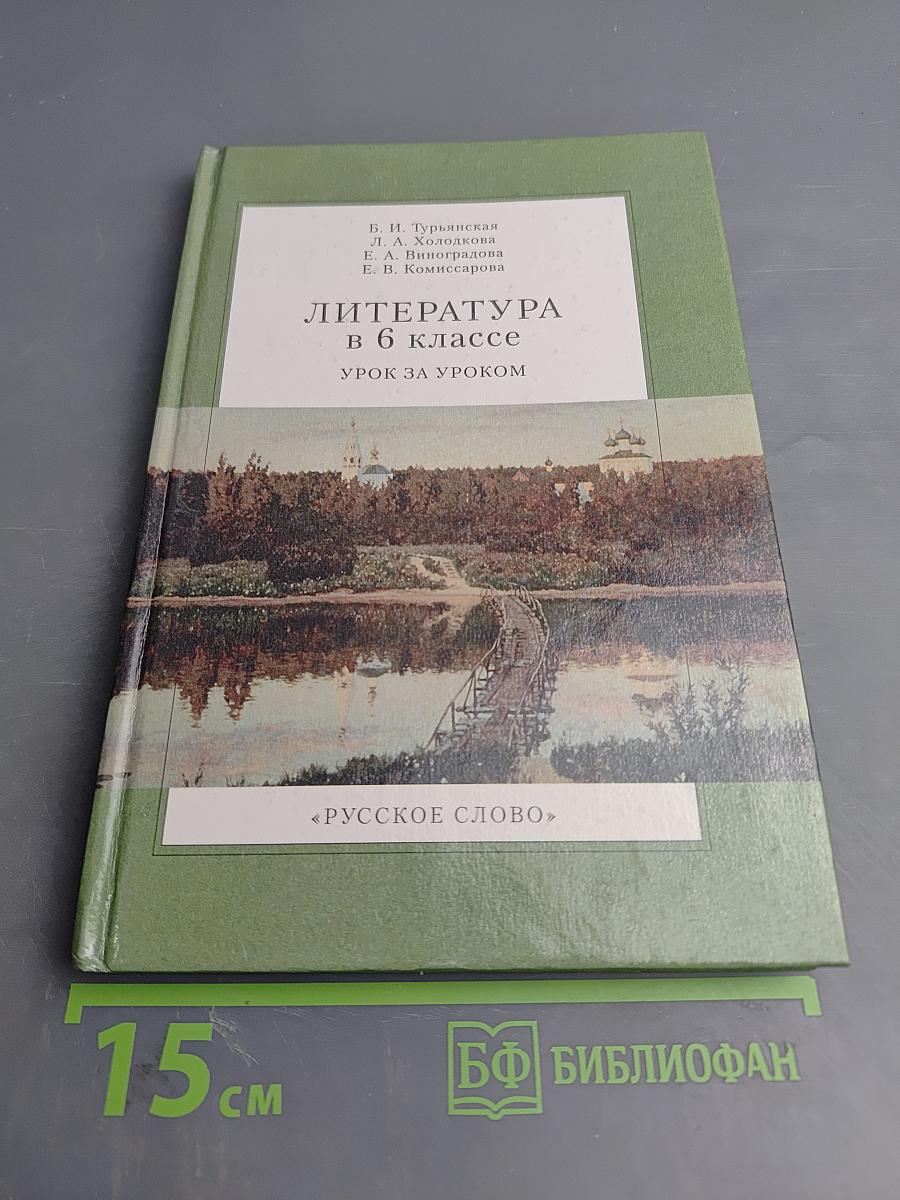 Литература в 6 классе. Урок за уроком
