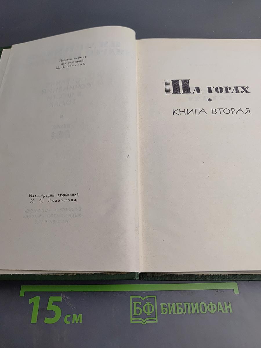 На горах. Книга вторая