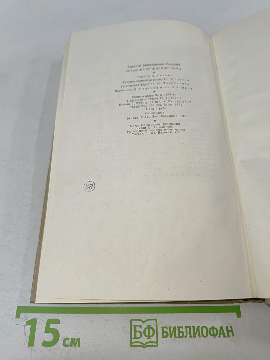 Собрание сочинений. Том 2. Произведения 1896-1899 гг.