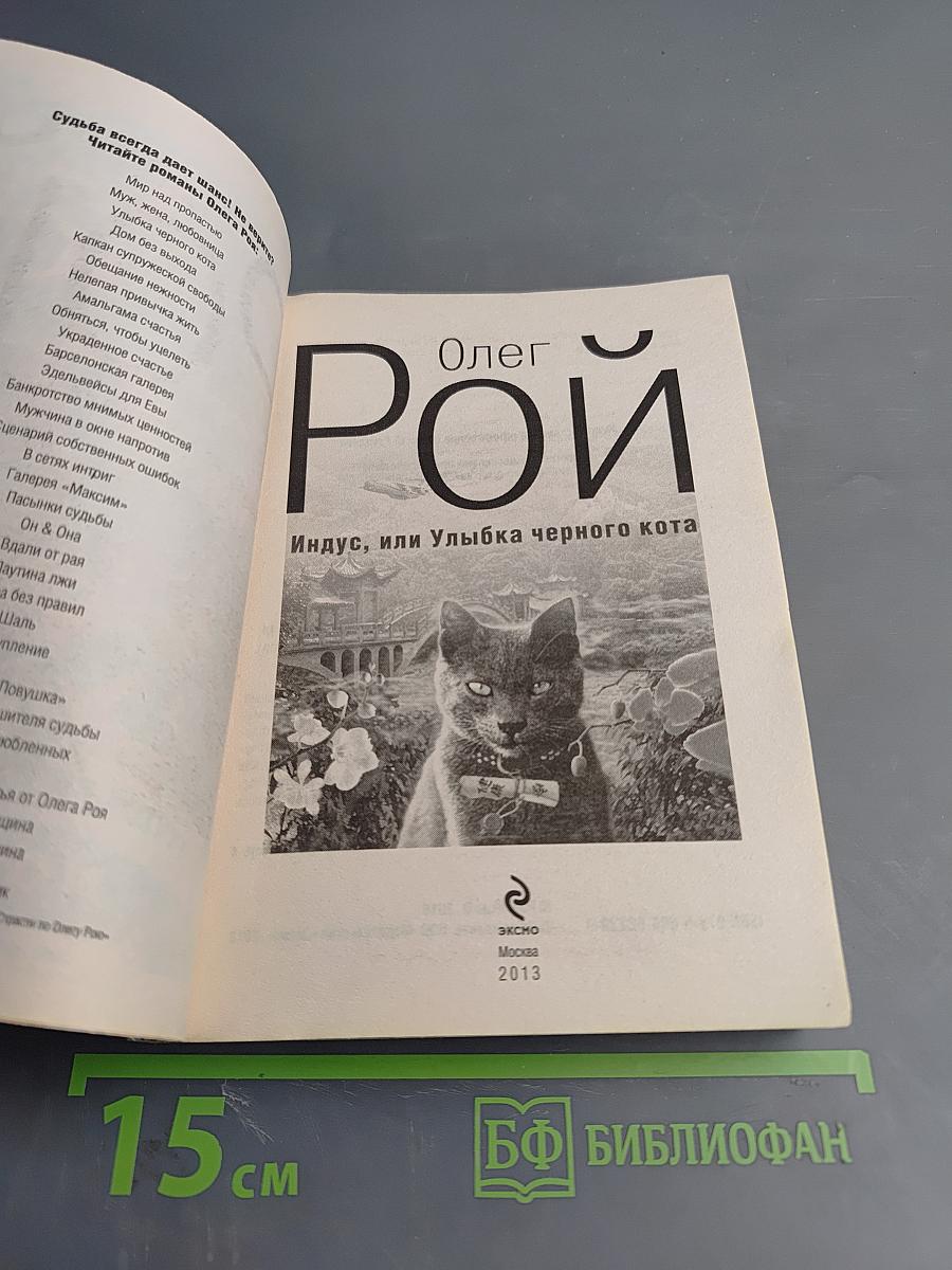 Индус, или Улыбка черного кота