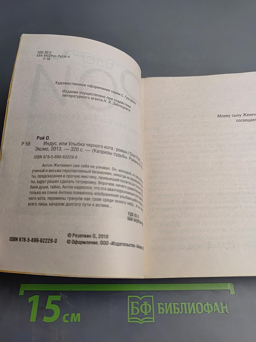 Индус, или Улыбка черного кота