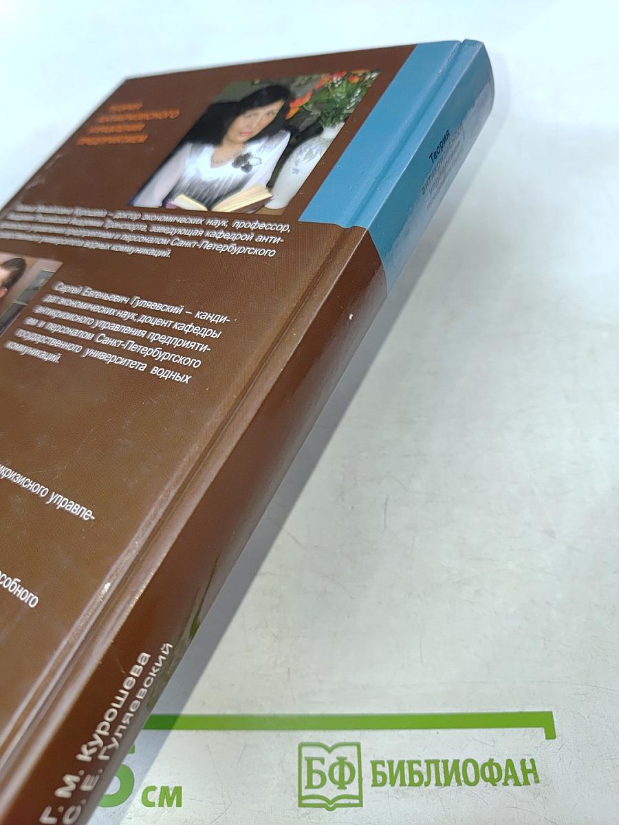 Теория антикризисного управления предприятием