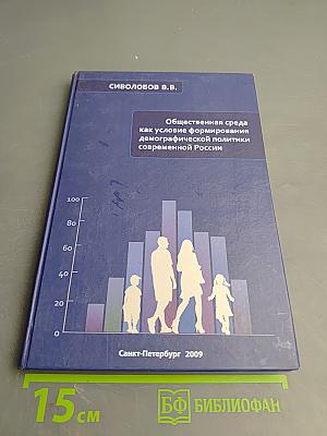 Общественная среда как условие формирования демографической политики современной России