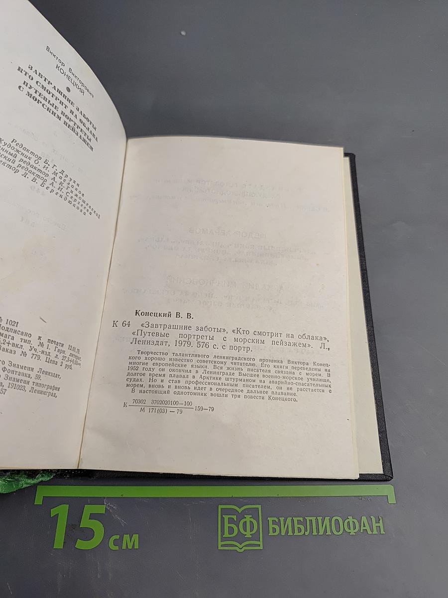 Завтрашние заботы