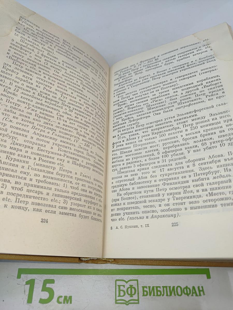 Полное собрание сочинений. Том IX: История Петра. Заметки о Камчатке