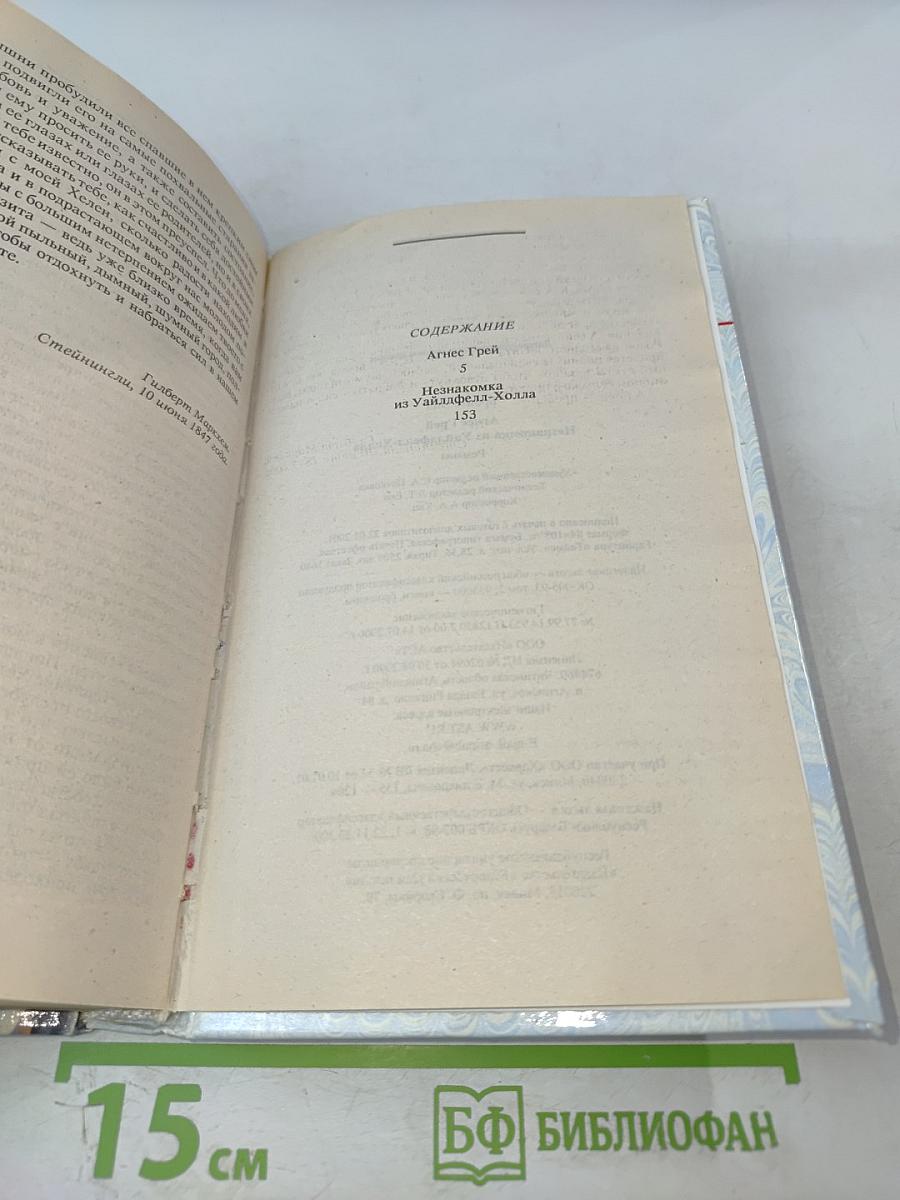 Агнес Грей. Незнакомка из Уайлдфелл-Холла