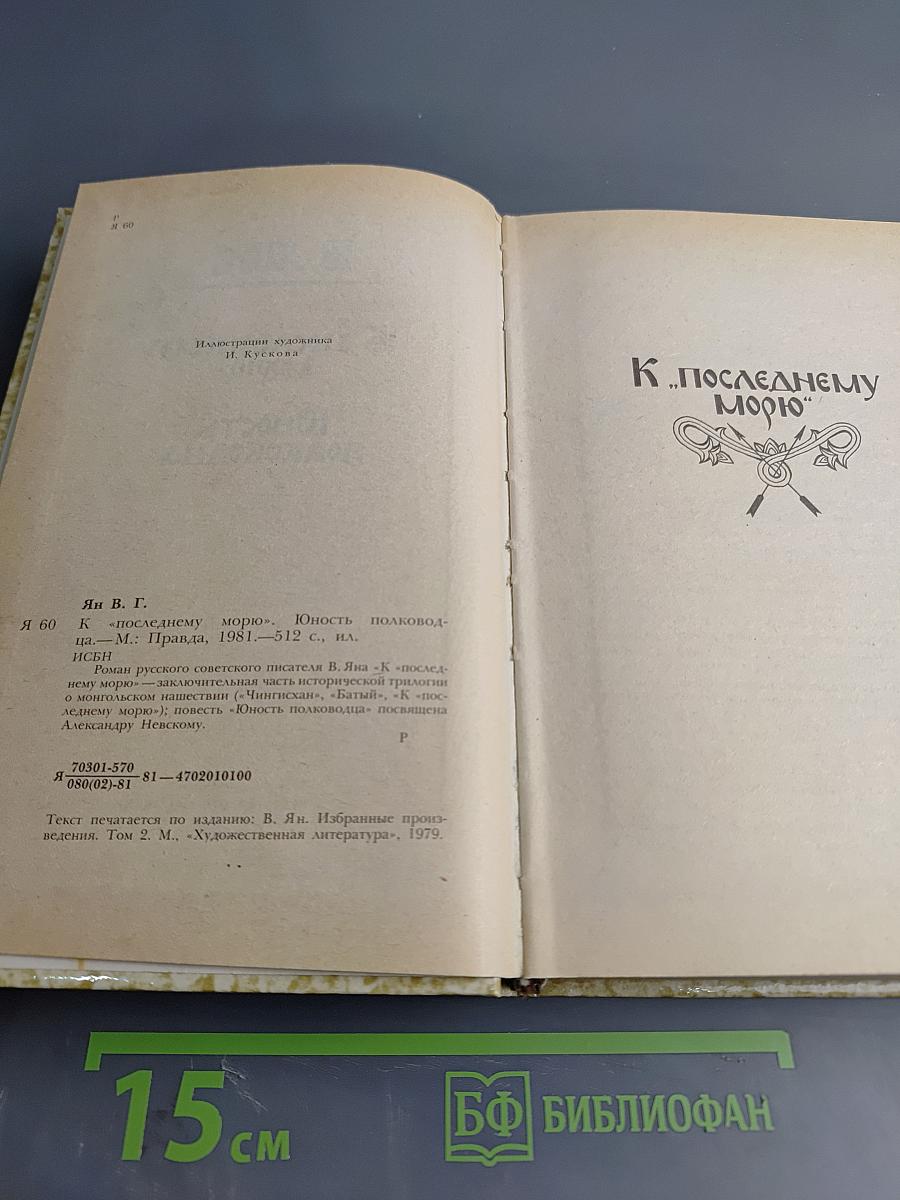 К последнему морю. Юность полководца