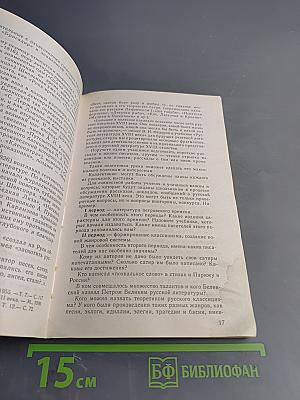 Литература. Методические советы. 9 класс