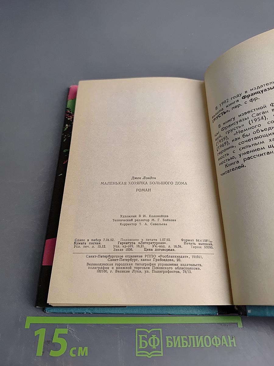 Маленькая хозяйка большого дома