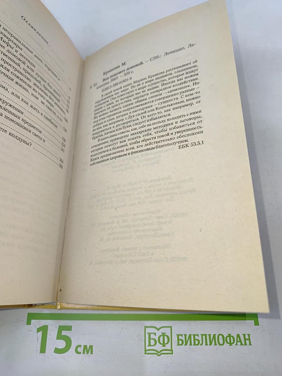 Вам поможет домовой