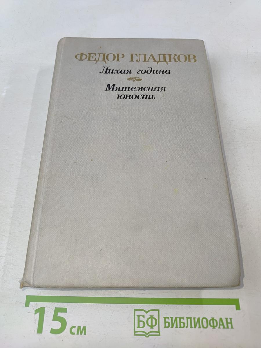 Лихая година. Мятежная юность