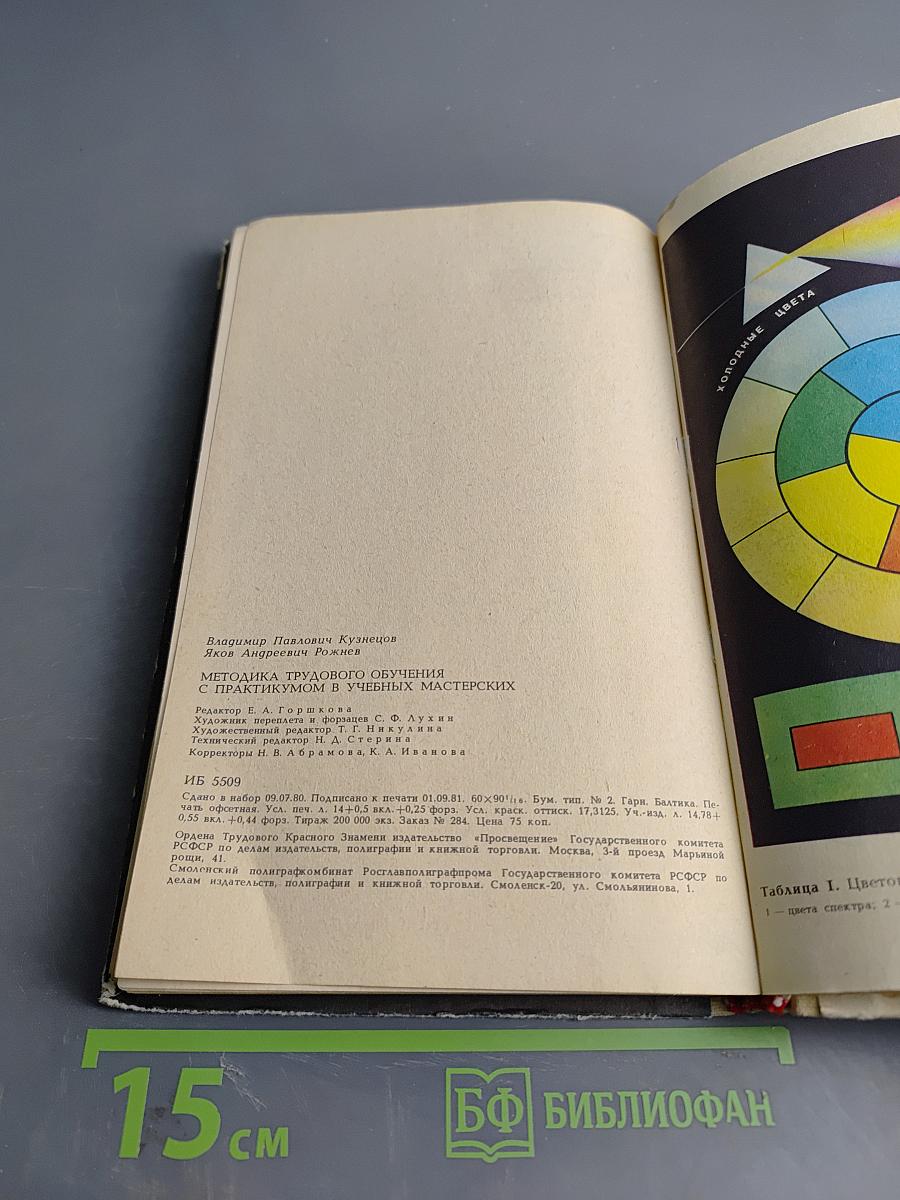 Методика трудового обучения с практикумом в учебных мастерских