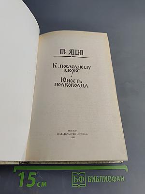 К последнему морю. Юность полководца