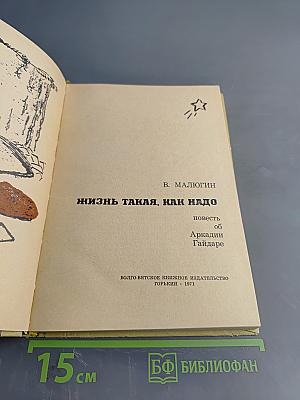 Жизнь такая, как надо