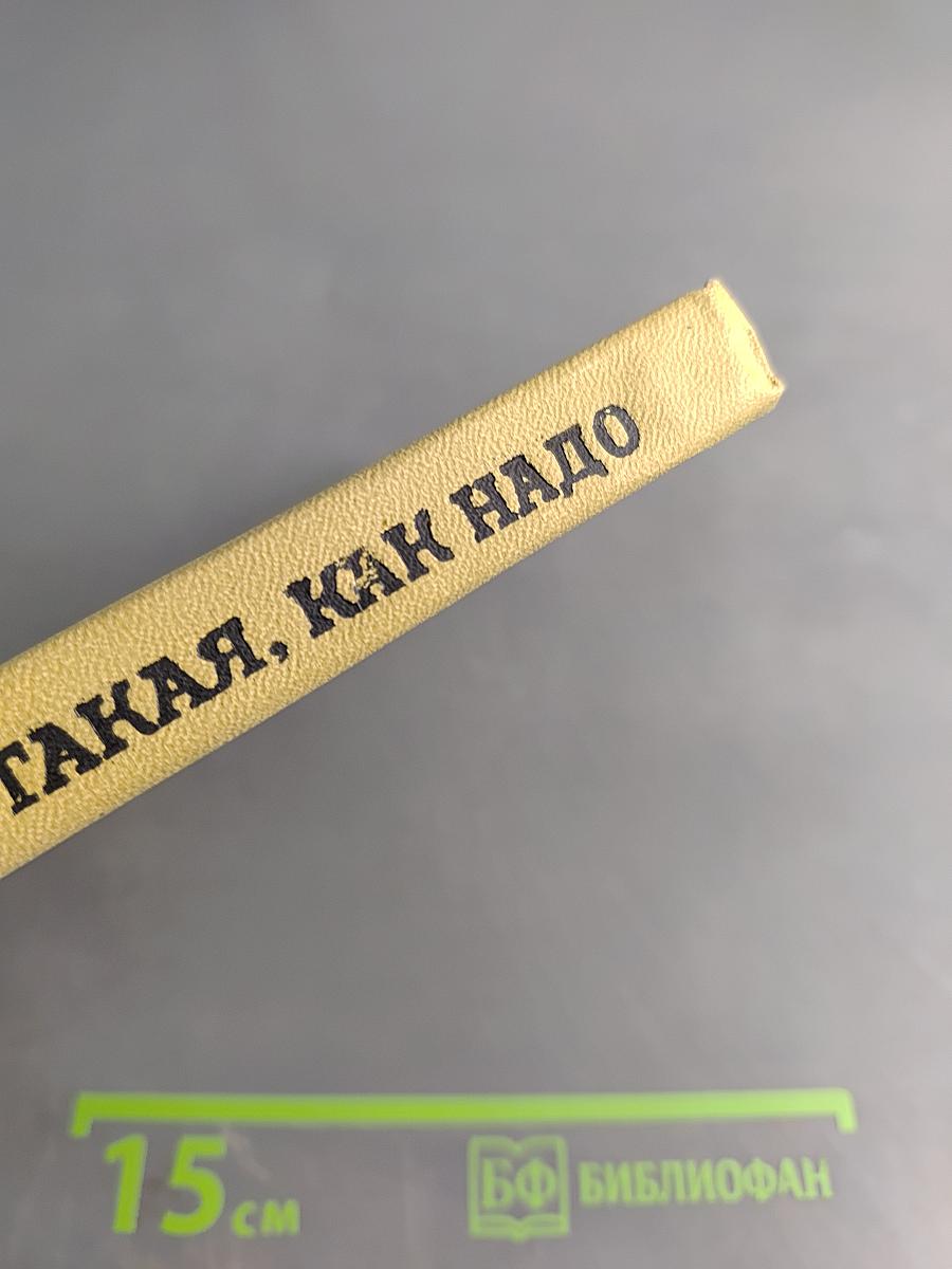 Жизнь такая, как надо