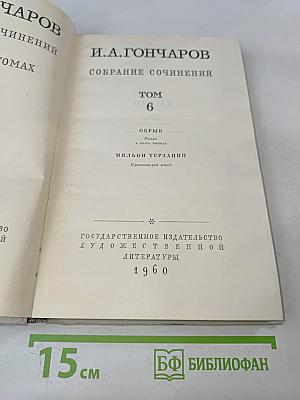 Собрание сочинений. Том 6. Обрыв. Мильон терзаний