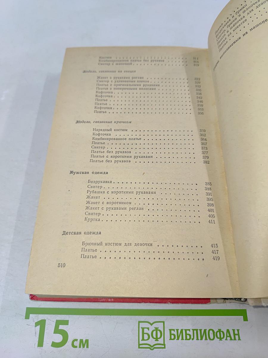 Модели вязаной одежды