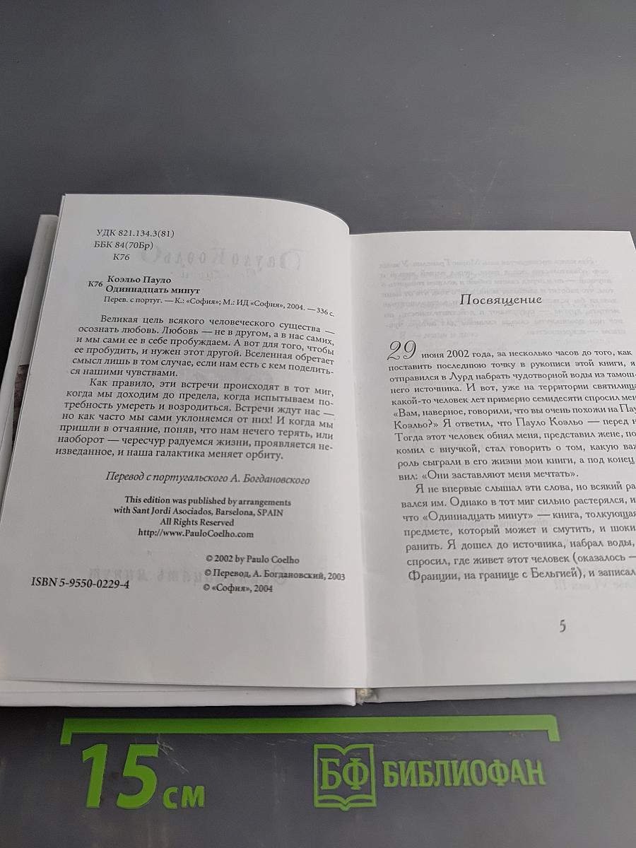 Одиннадцать минут