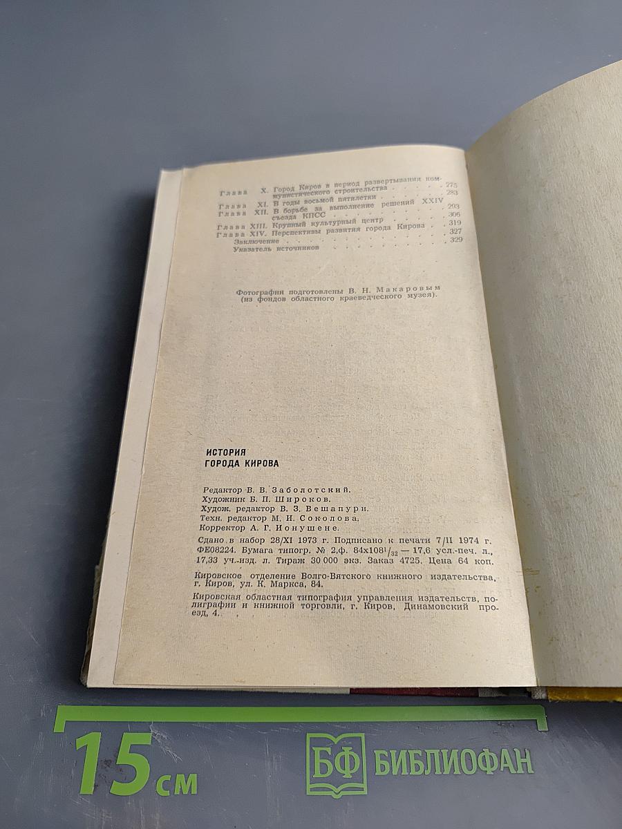 История города Кирова