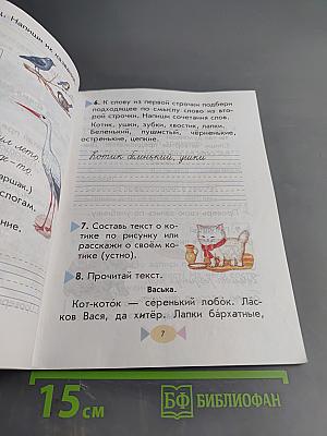 Русский язык. Учебник для 1 класса четырехлетней начальной школы