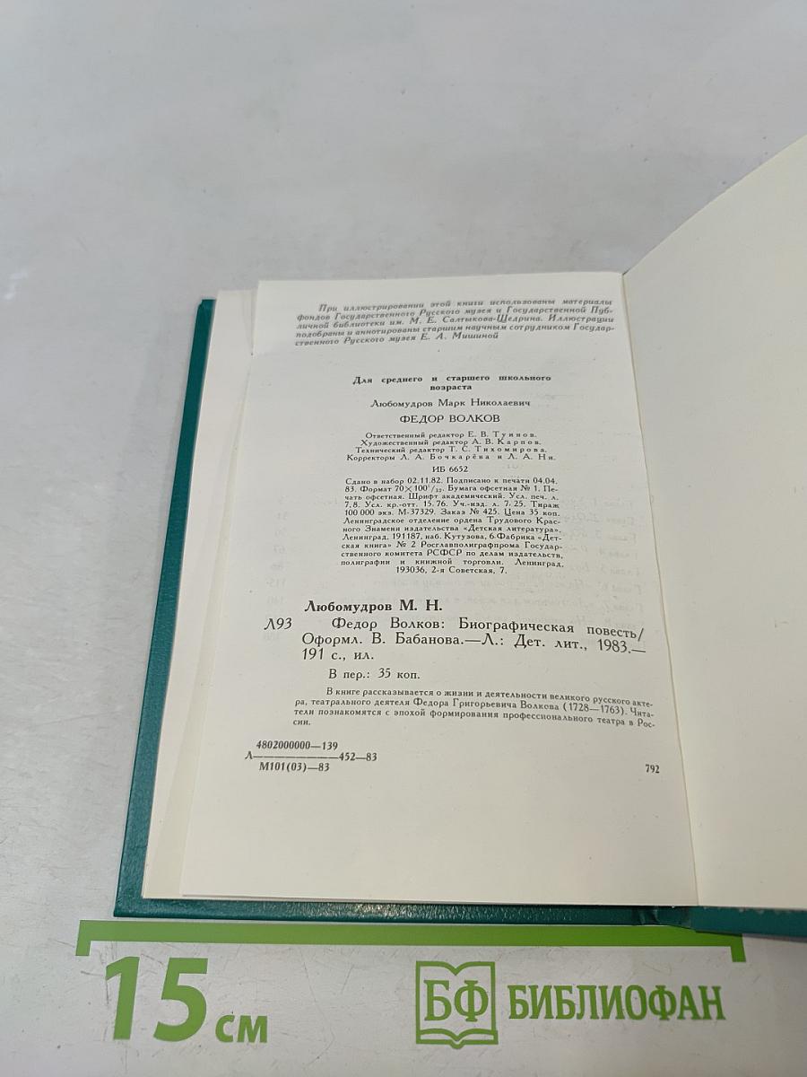 Федор Волков