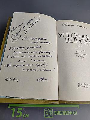 Унесенные ветром. Том 1