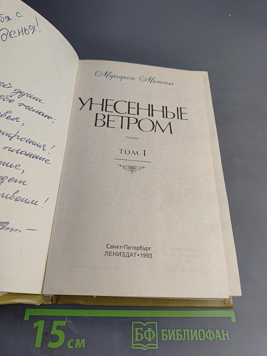 Унесенные ветром. Том 1