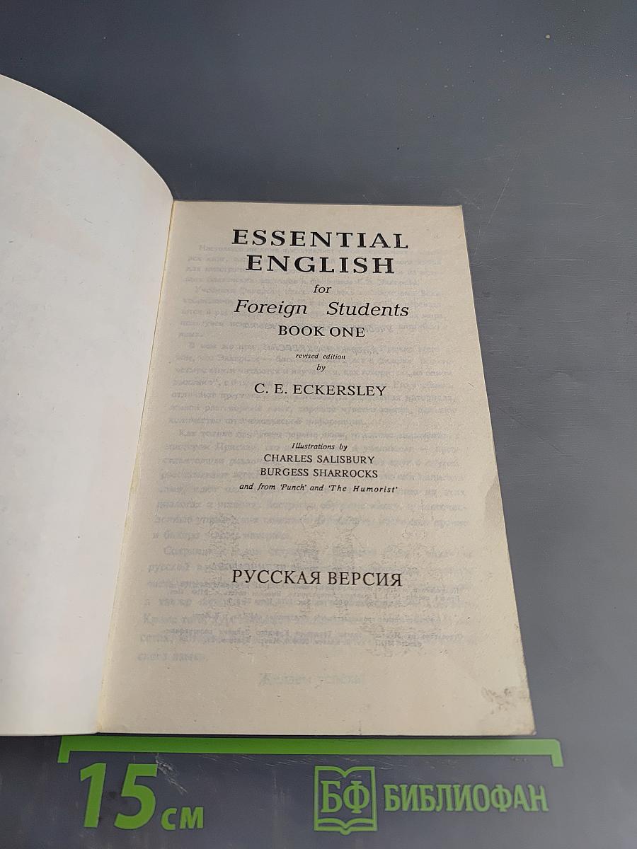 Essential English. Book 1. Русская версия