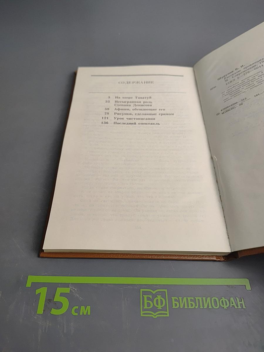 Рассказы провинциального актера