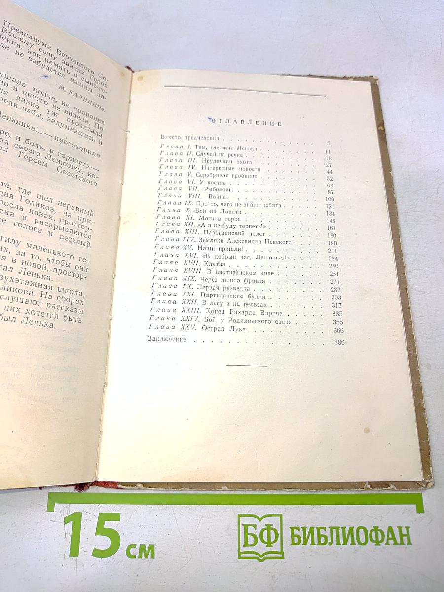 Партизан Леня Голиков