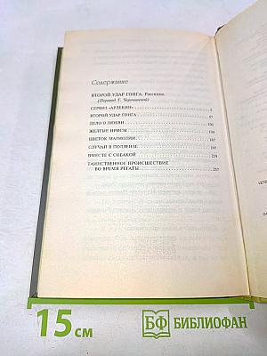 Второй удар гонга