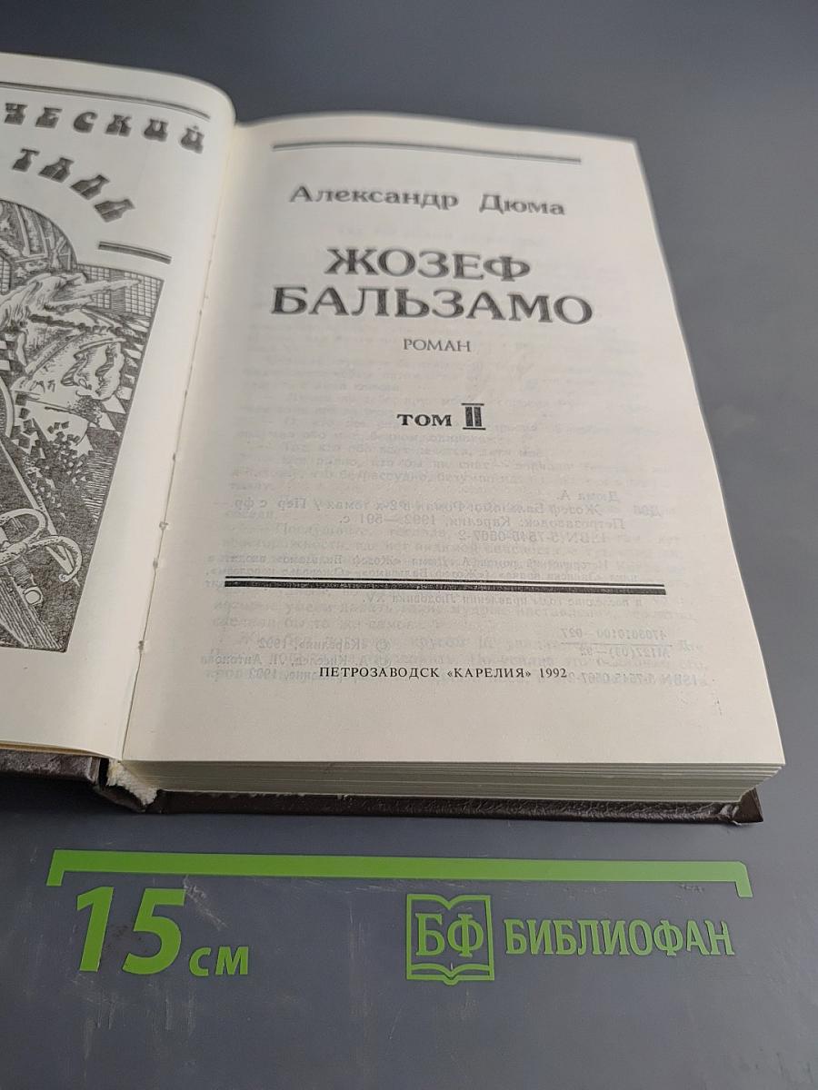 Жозеф Бальзамо. Том II