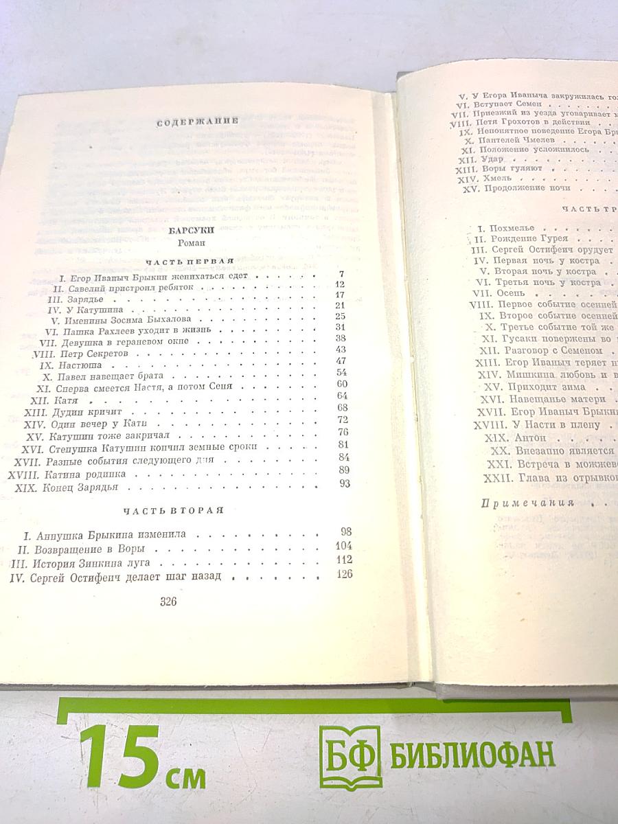 Собрание сочинений. Том второй. Барсуки