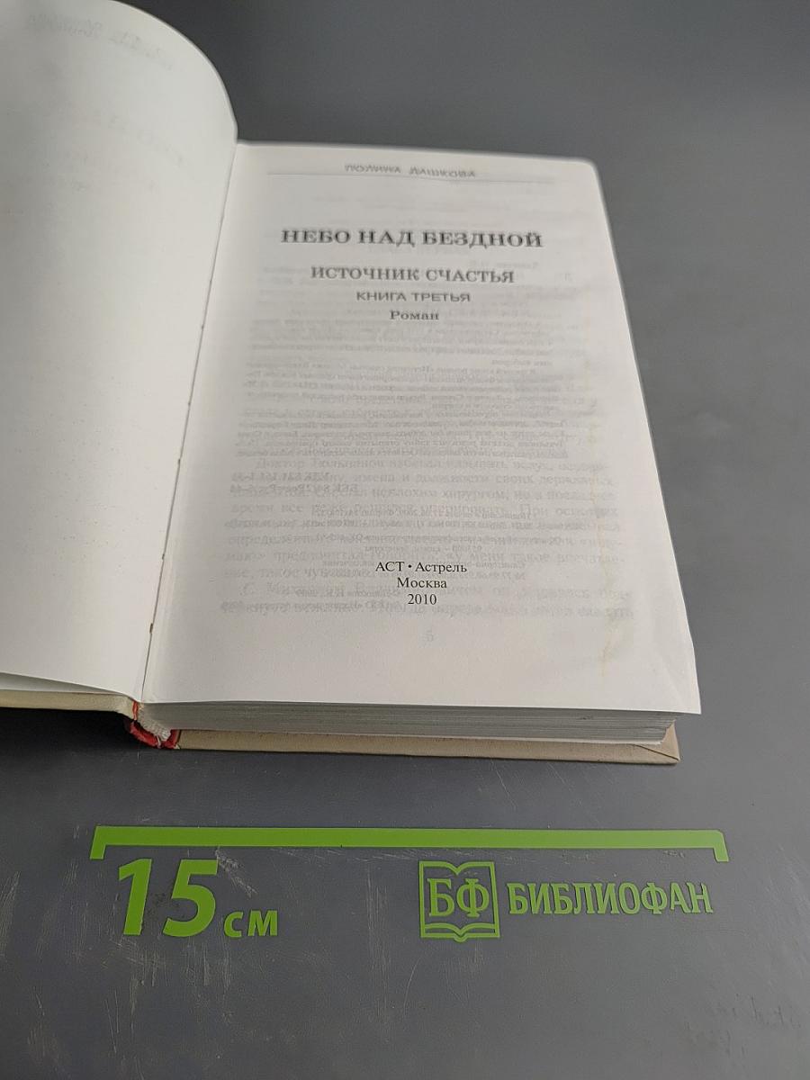 Небо над бездной. Источник счастья. Книга третья