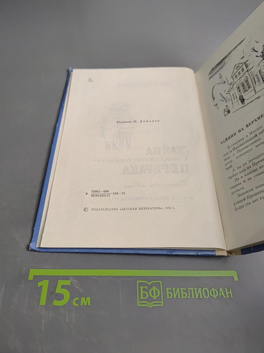 Тайна староконюшенного переулка