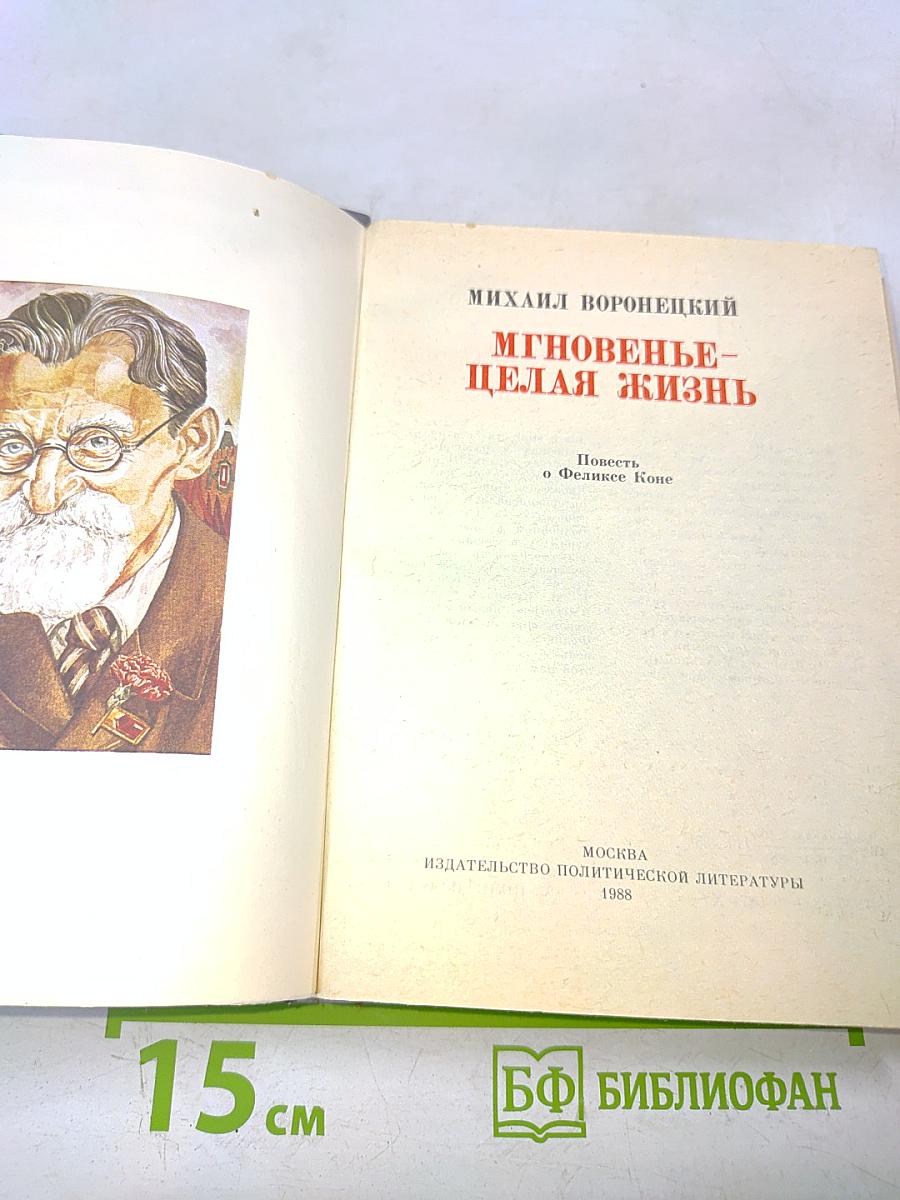 Мгновенье - целая жизнь
