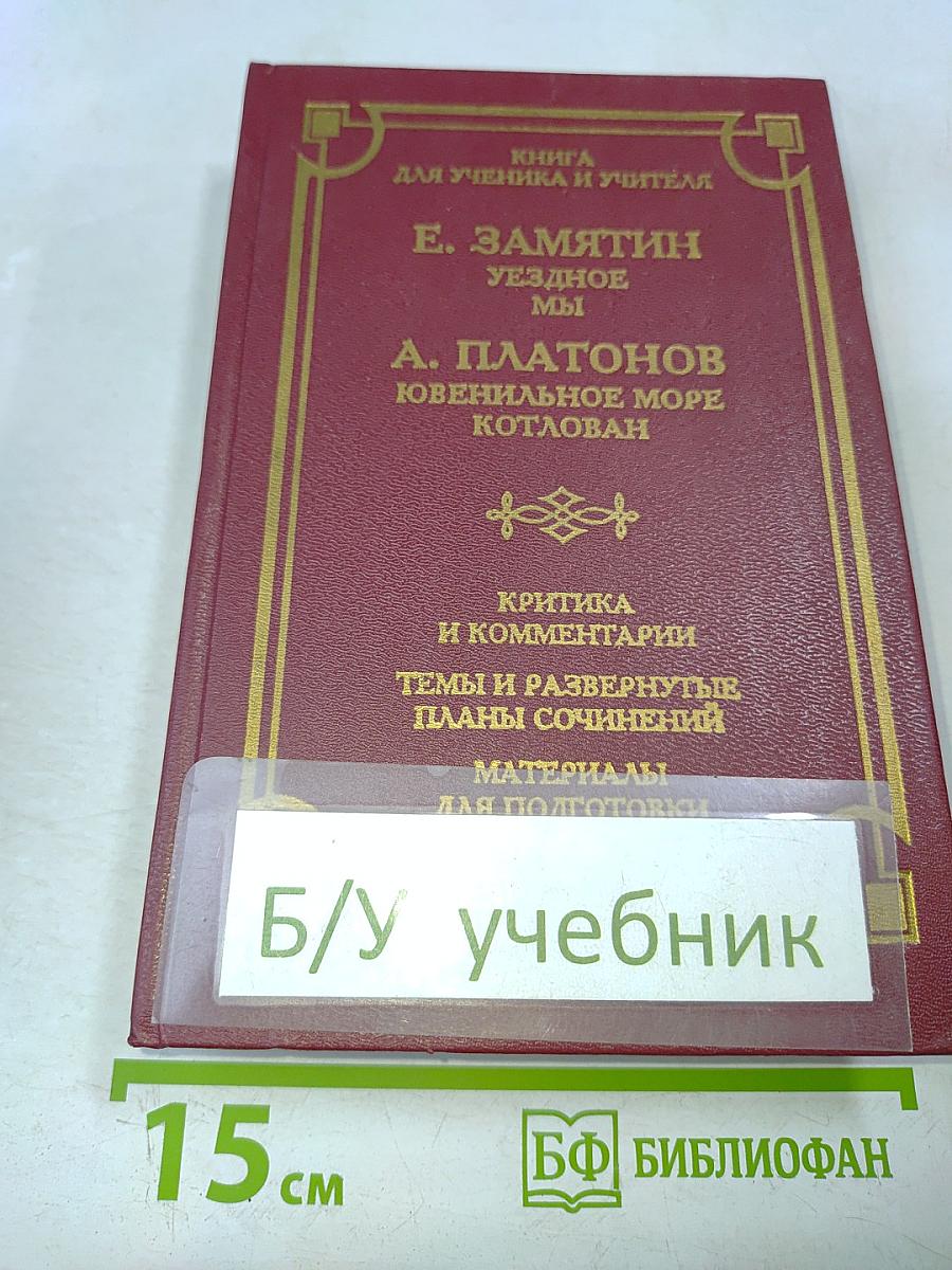 Ездуное мы. Котлован. Ювенильное море